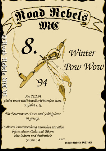 8. Winterparty 1994 in Zolling – Winter Pow Wow